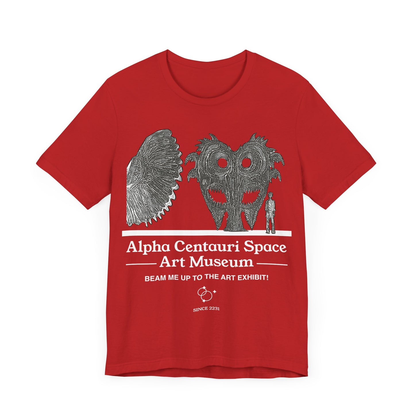 Beam Me Up To The Art Exhibit t-shirt