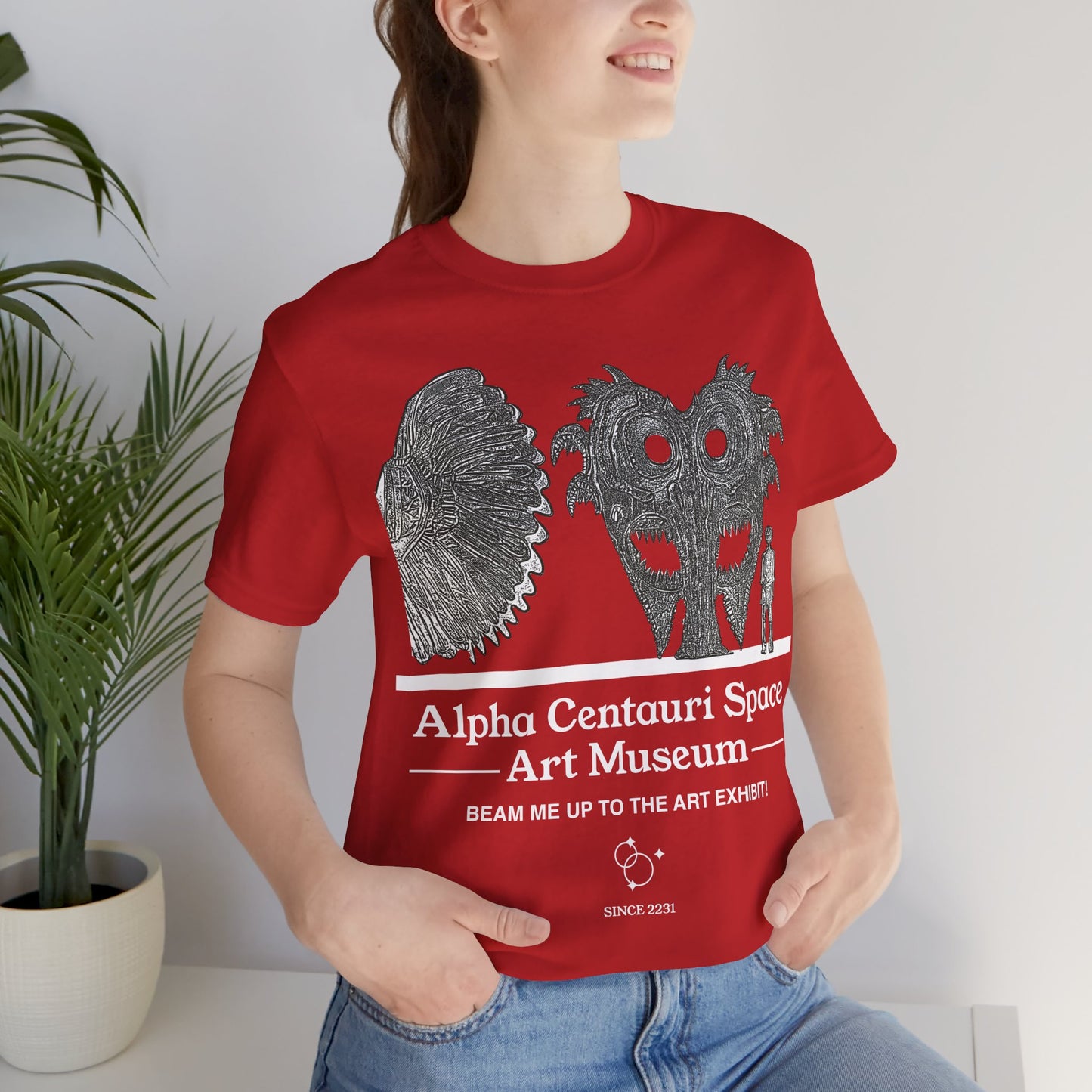Beam Me Up To The Art Exhibit t-shirt