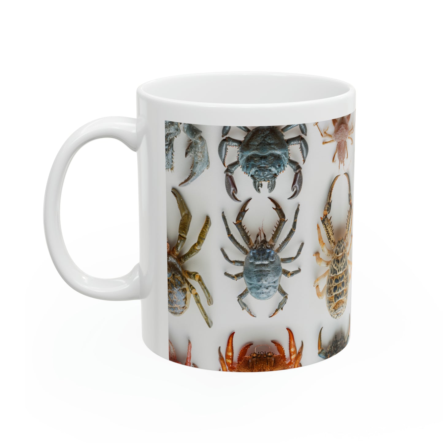 Juvenile Crab Parade Ceramic Mug 11oz