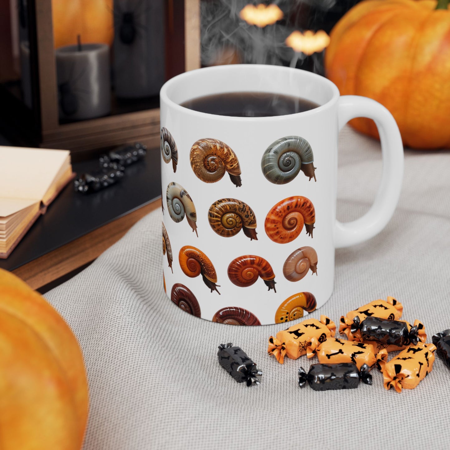 Snail Shell Ceramic Mug 11oz