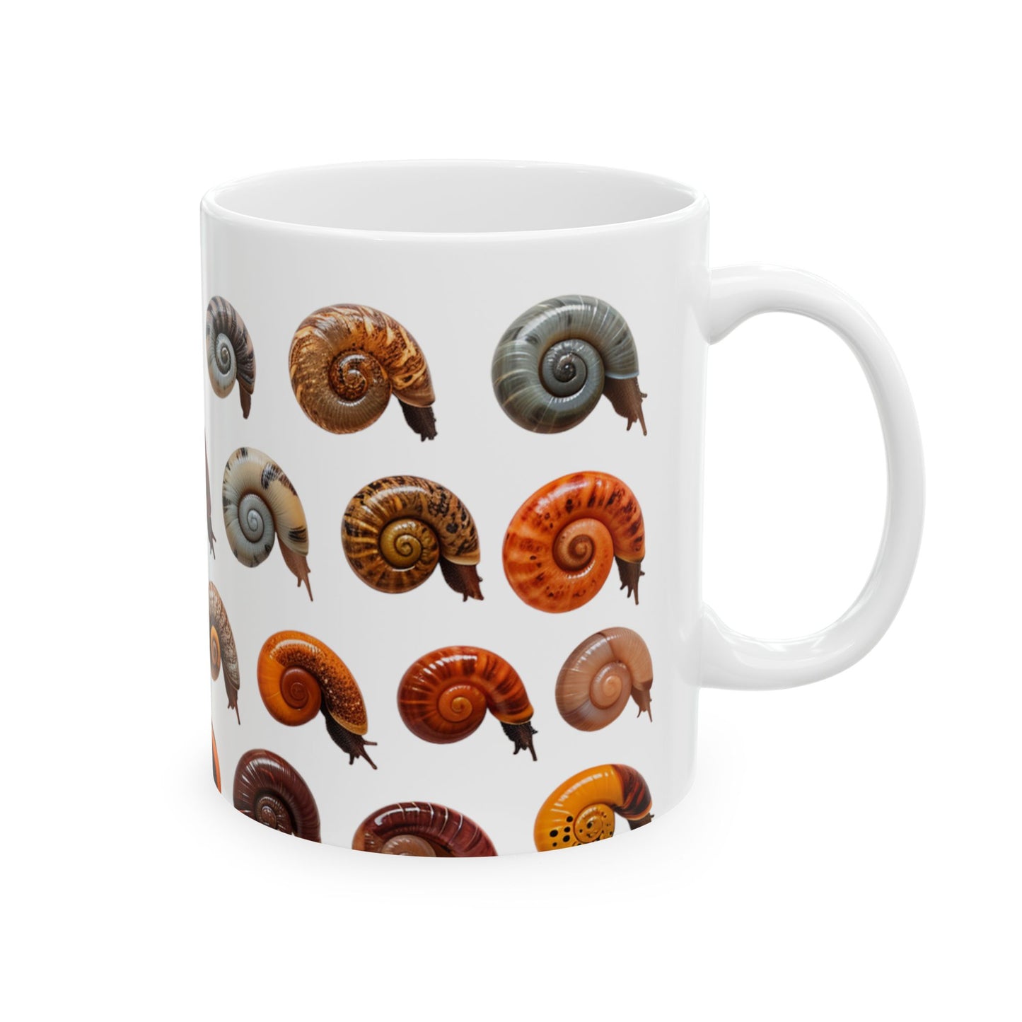 Snail Shell Ceramic Mug 11oz